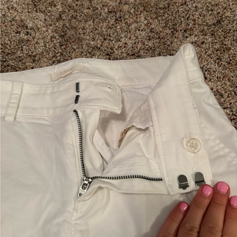 Loft White Pants - Picture 2 of 3